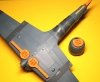 Omask 748116 A6M5 Zero Model 52 wheel bay foam plugs (for Eduard) 1/48